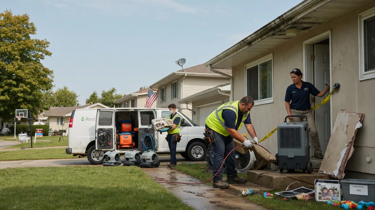 Water Damage Restoration in La Cygne, KS near me